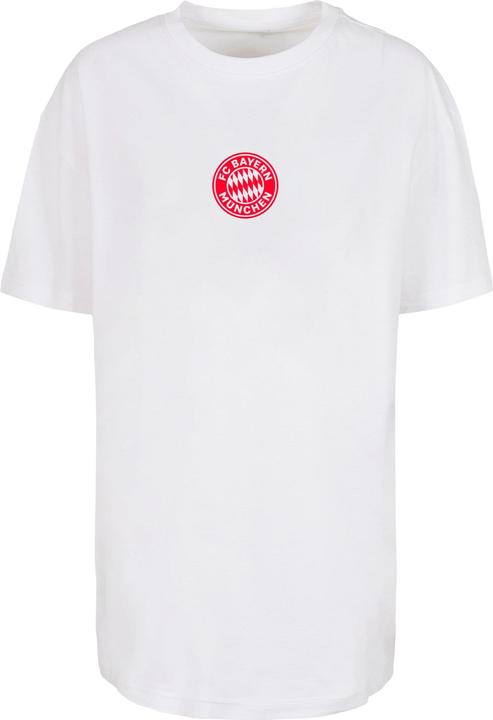 Actual product image FC Bayern München Logo Red Oversized Boyfriend Tee - 119409 (S)