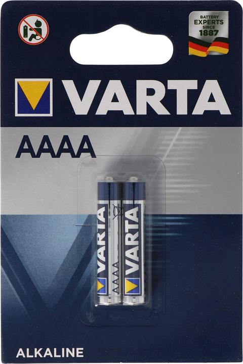 Produktbild Varta Electronics AAAA (2 Stk., AAAA, 640 mAh)