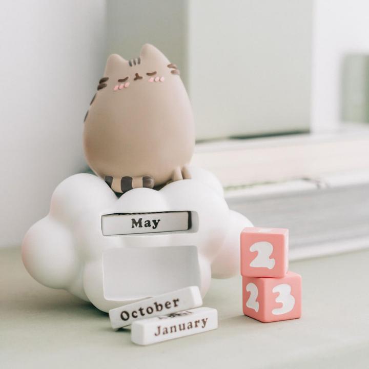 Image du produit NoName PUSHEEN - Calendrier Perpétuel 3D en Résine - '10x12x13cm (10 x 13 cm, Couverture rigide)