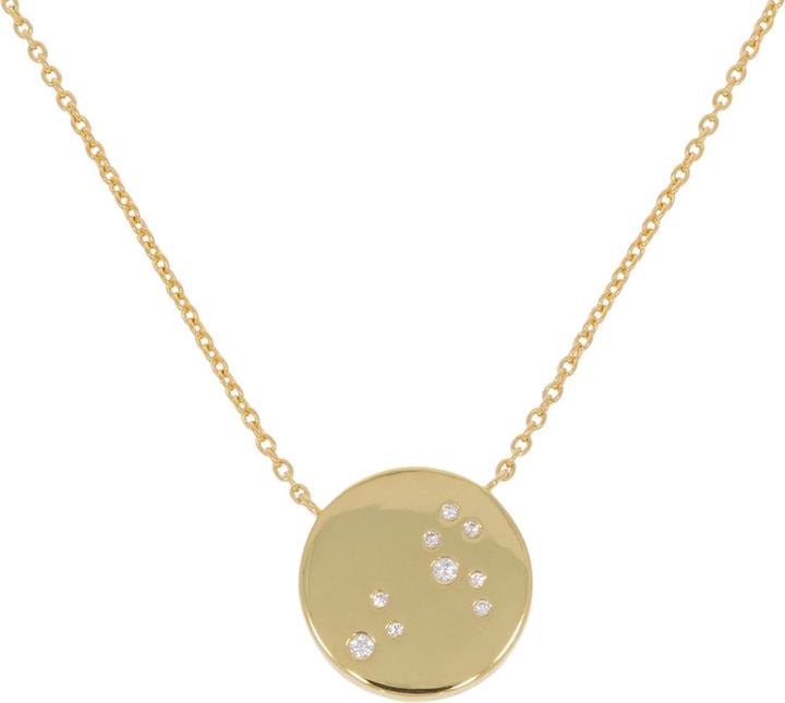 Produktbild Sif Jakobs Collier Zodiaco Löwe vergoldet (925 Sterling Silber, 48 cm)