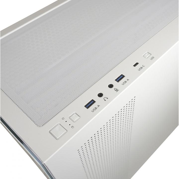 Immagine prodotto LC-Power Case Gaming LC-715W-ON Seamless Pale X (Mini-ITX, ATX)