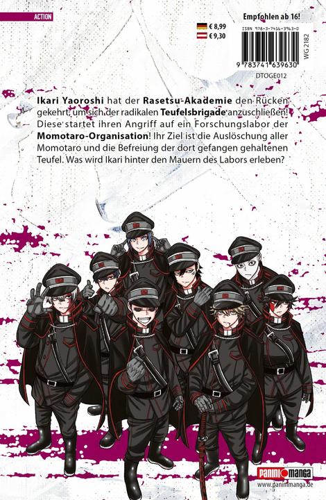 Immagine prodotto Panini Togen Anki - Teufelsblut 12 (Tedesco, Yura Urushibara, 2024)