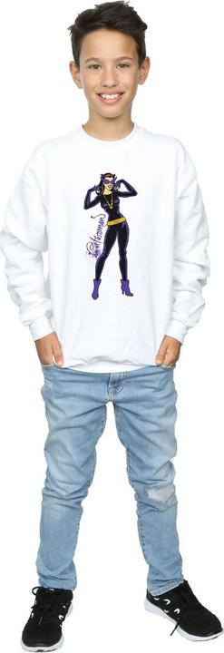 Image du produit - Sweat CATWOMAN HAPPY POSE - Garçon (116)