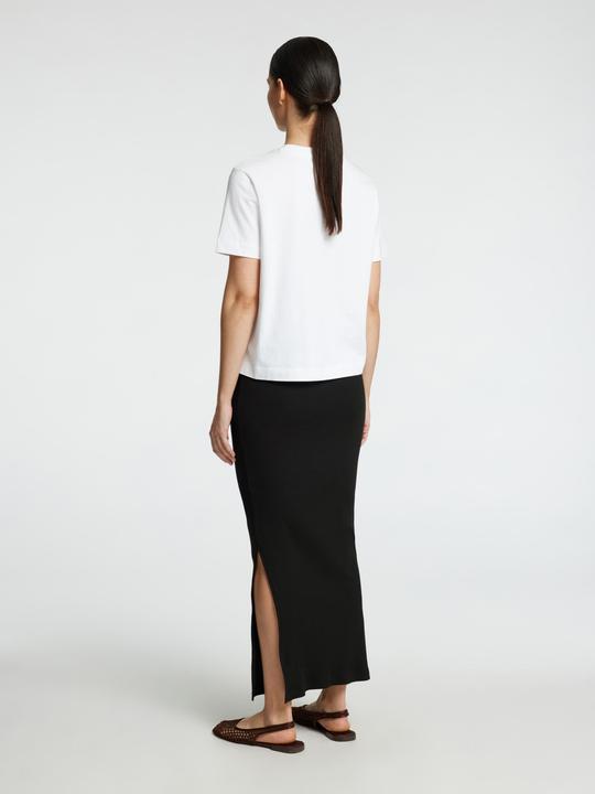 Produktbild Selected Femme Rippmuster Baumwoll Maxirock (S)