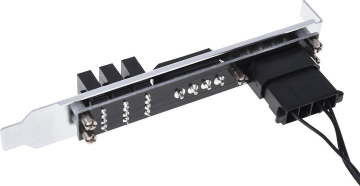 Image du produit Phobya Cache de slot Molex 4 broches & 3x 4 broches PWM connecteur de ventilateur