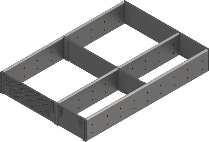 Blum Orga-Line Space Corner - drawer divider, nominal length 450mm, grey