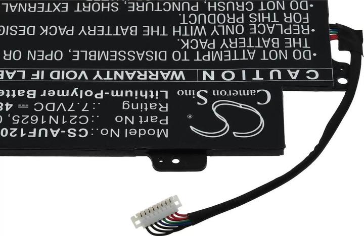 Actual product image AccuCell Battery Asus VivoBook Flip 12 TP203NA-BP027TS, type C21N1625 etc. (4850 mAh)