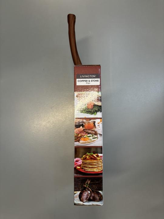 Actual product image Livington Copper & Stone Pan (25 cm, Frying pan, Copper, Aluminium, Steel)