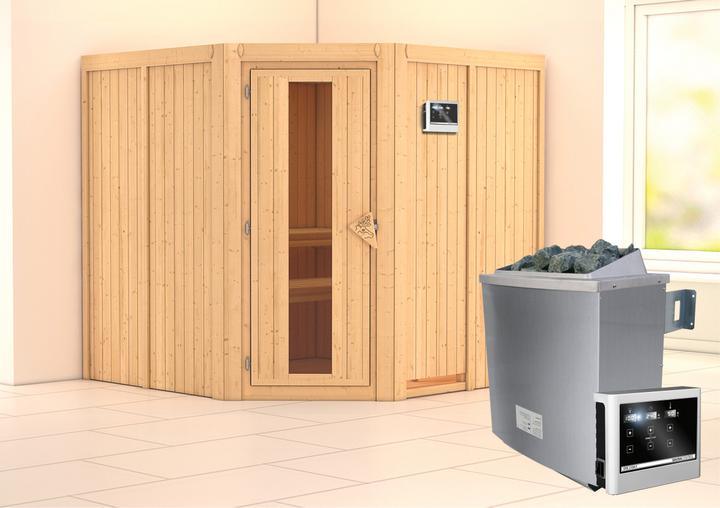 Actual product image Karibu Jarin without roof rim (9 KW external control)