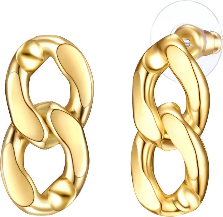 Lulu & Jane Damen Metall-Legierung gelbgold - 29659 (Metall-Legierung)