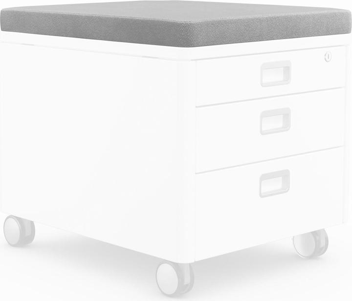 Actual product image Moll Pro/Cubic/C7 Container Pad Grey (43 x 54 x 4 cm)