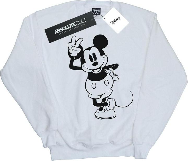 Immagine prodotto Disney Mickey Mouse Peace Hand Felpa Uomo (XXL)