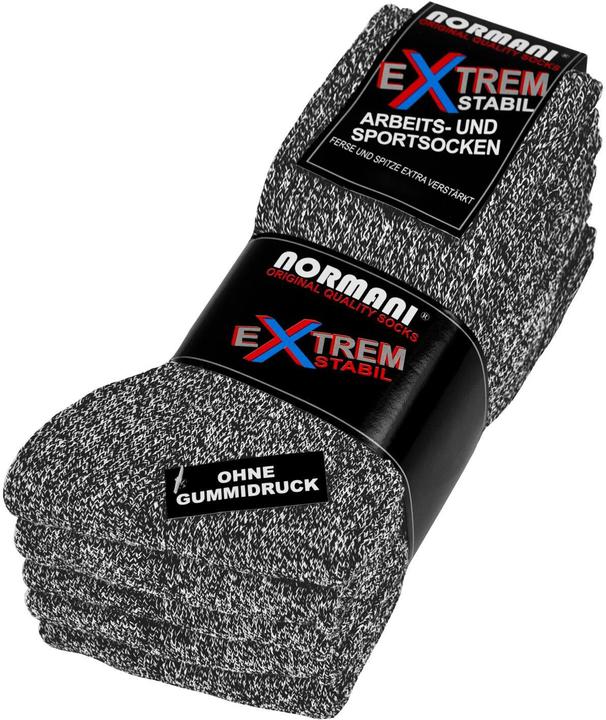 Normani 5 Paar Arbeits- und Sportsocken Extrem
