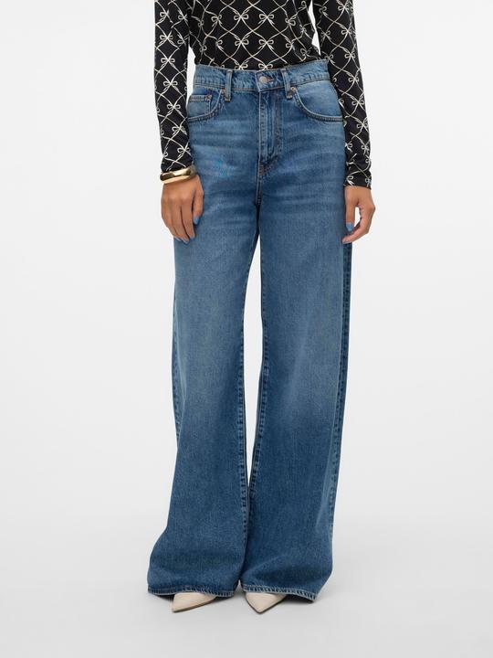 Immagine prodotto Vero Moda VMELINA Super High Rise Weiter Beinschnitt Jeans Weit geschnitten (25)