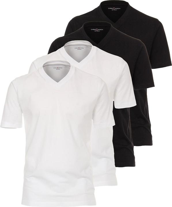 Produktbild Casamoda 4er Pack Basic T-Shirt (S)