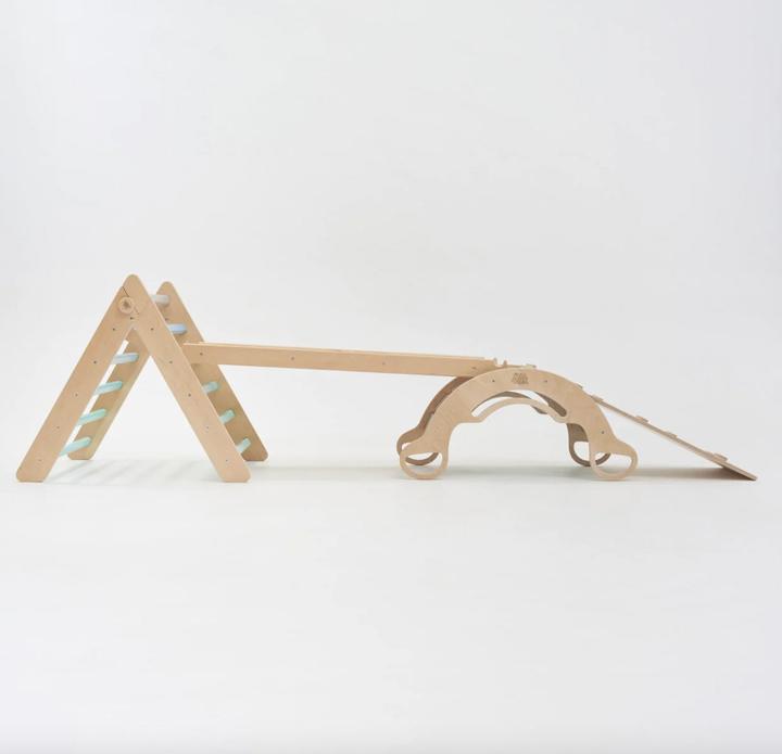 Immagine prodotto Montessori Scala + 2 tavole bifacciali + altalena
