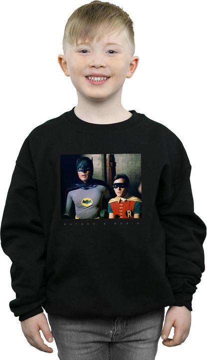 Produktbild Jungen Batman TV Serie Dynamisches Duo Foto Sweatshirt (140, 146)