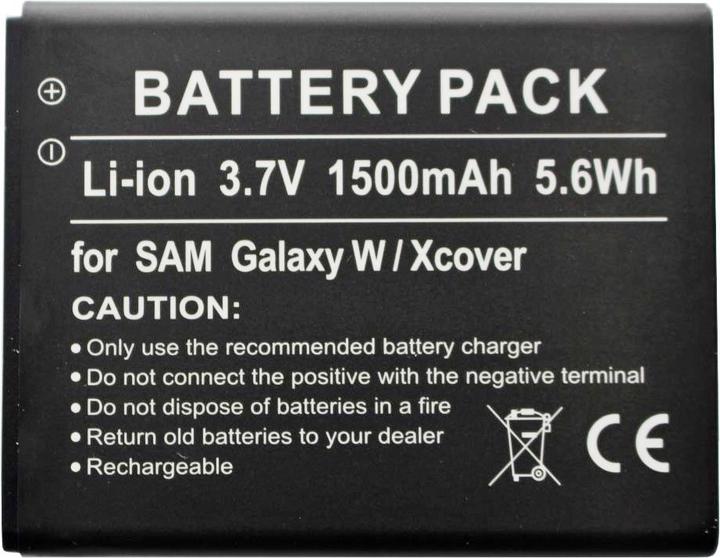 Immagine prodotto Samsung Batteria Galaxy W, Galaxy S WiFi 3.6, Galaxy Xcover, Omnia W, Wave 3, GT-i8150