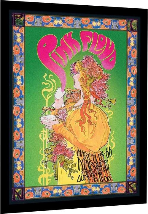 Actual product image Pink Floyd Framed Poster (40 x 30 cm)