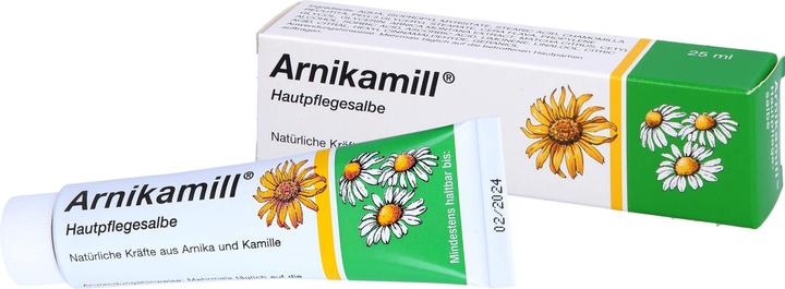 Actual product image Biomo Pharma Arnikamill skin care ointment, 25 g SAL (Body cream)