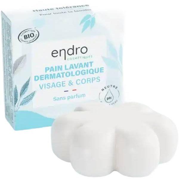 Actual product image Endro Dermatological wash care for face & body without perfume solid (Wash cream, 85 ml)
