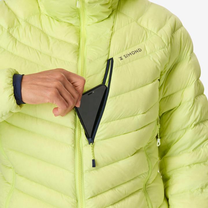 Image du produit Simond Veste de montagne basse pour femme - Lemon yellow (L)