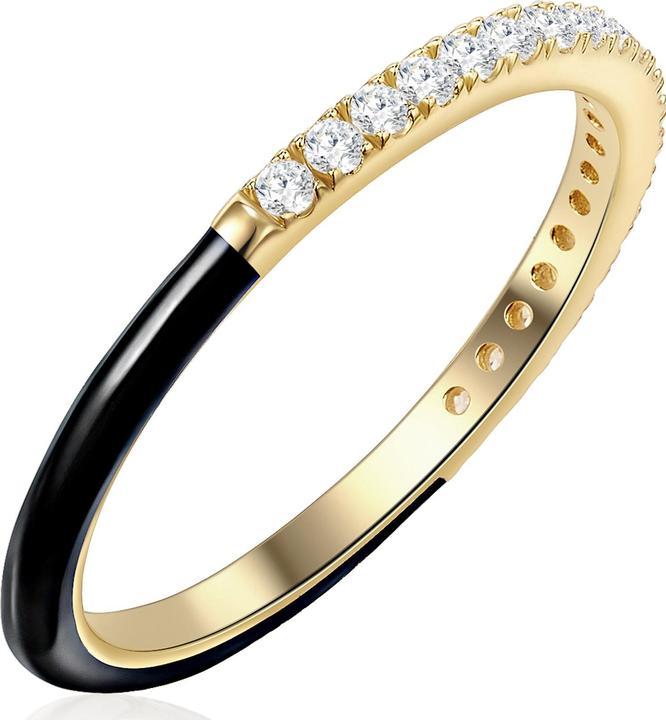 Image du produit Glanzstücke München Femme argent sterling zirconium or jaune - 24000 (48, Argent 925)