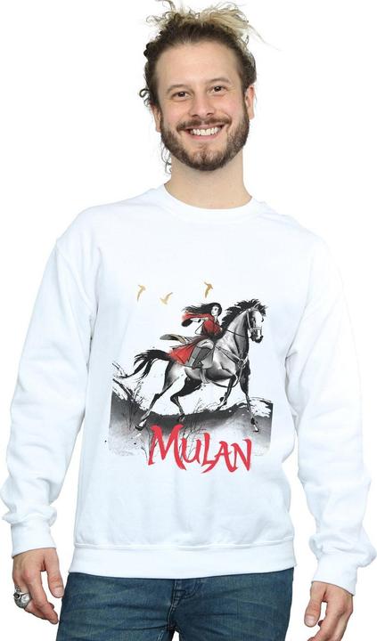 Actual product image Disney Mens Mulan Movie Stride Sweatshirt (4XL)