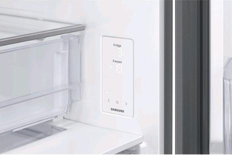 Produktbild Samsung RB53DG706CS9 Freistehender Doppeltür-Kühlschrank (538 l)