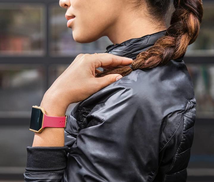 Image du produit Fitbit Bracelet de feu (40 mm, Élastomère, Flamboyer)