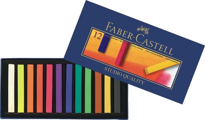 Faber-Castell Soft pastels STUDIO (Multicoloured, 12 x)