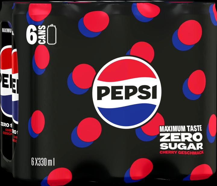 Produktbild Pepsi Zero Cherry (6 x 33 cl)