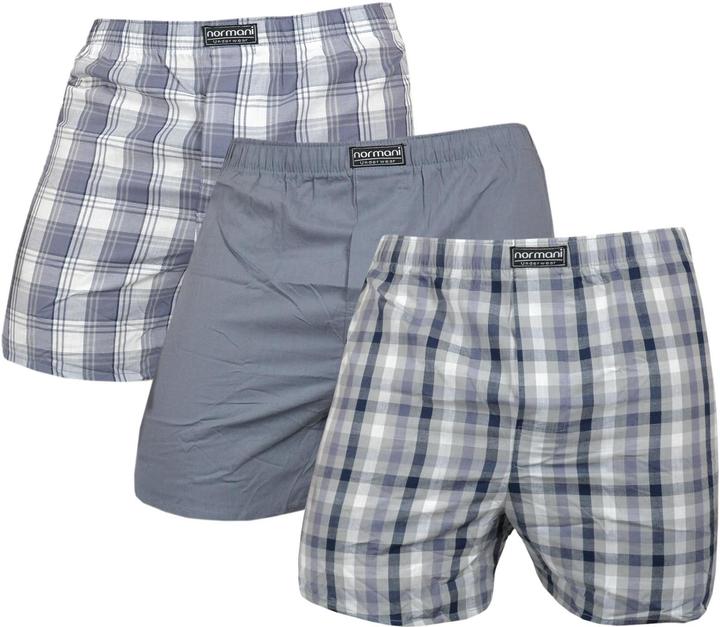 Normani 3 Stück Herren Web Boxershorts