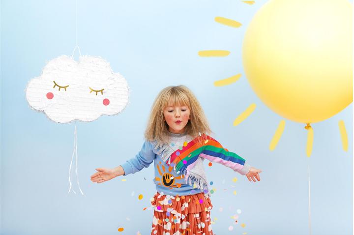 Produktbild Partydeco Piñata Wolke
