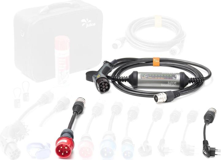 Juice Technology Juice Booster 2 Basic Set Schweiz (Typ 2, 22 kW, 32 A, CEE32 rot, Typ 13)