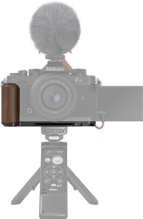 Produktbild SmallRig 4802 Wooden L Shape Grip for Nikon Z fc (Black) (Griff)