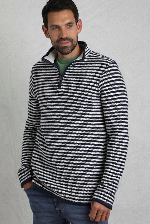 Produktbild Weird Fish Shorling Pullover mit kurzem Reissverschluss (XL)
