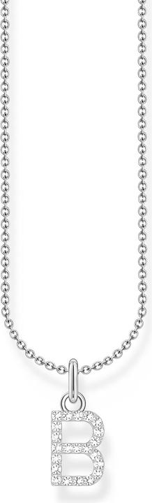Immagine prodotto Thomas Sabo Catena con ciondolo a forma di lettera B - argento (Argento 925, 38 - 45 cm)