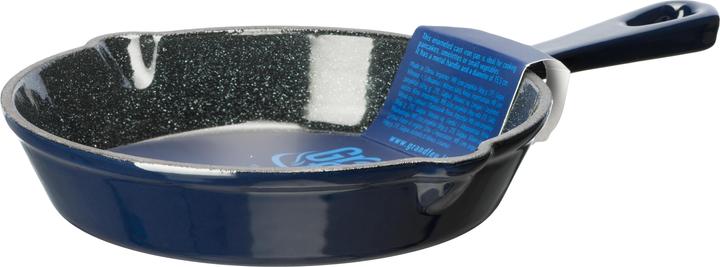 Actual product image Enameled cast iron pan (25 cm, Frying pan, Cast iron, Enamel)