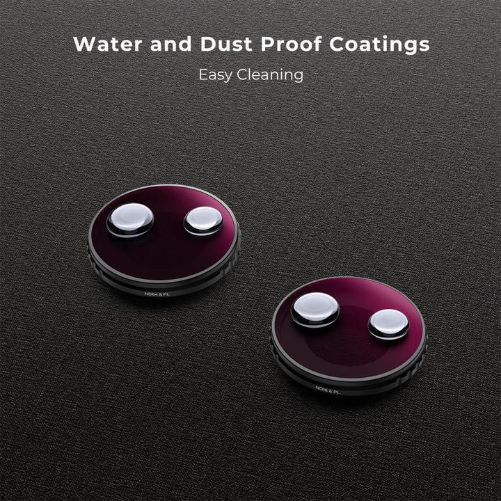 Produktbild K&F Concept Filters ND&PL (8/16/32/64) Kit (Osmo Action 4, Osmo Action 5 Pro)