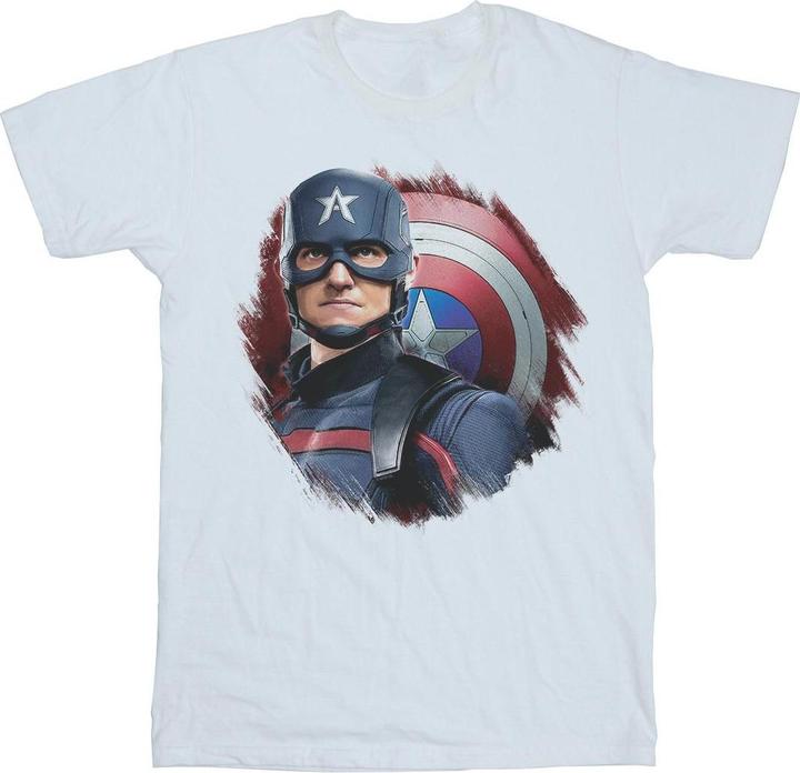 Produktbild The Falcon And The Winter Soldier Captain America Stare TShirt Jungen (152, 158)