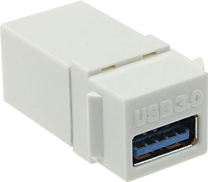 Accoppiatore Keystone USB-A femmina-femmina