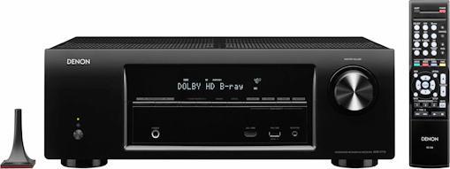 Produktbild Denon AVR-1713, 5.1 Kanal A/V Receiver, 3D, AirPlay, DLNA (Receiver)