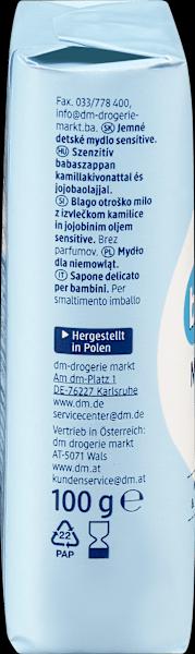 Produktbild dm babylove Seifenstück milde Babyseife sensitive