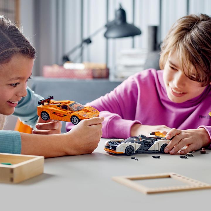 Produktbild LEGO McLaren Solus GT & McLaren F1 LM (76918, LEGO Speed Champions)