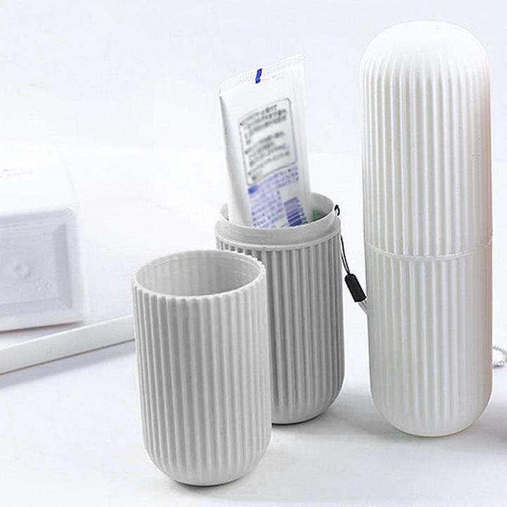 Actual product image JTI Travel container for toothbrush - White