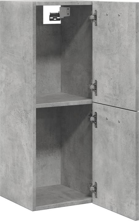 Actual product image VidaXL Bathroom wall cabinet Bathroom cabinet Concrete grey (30 x 30 x 80 cm)