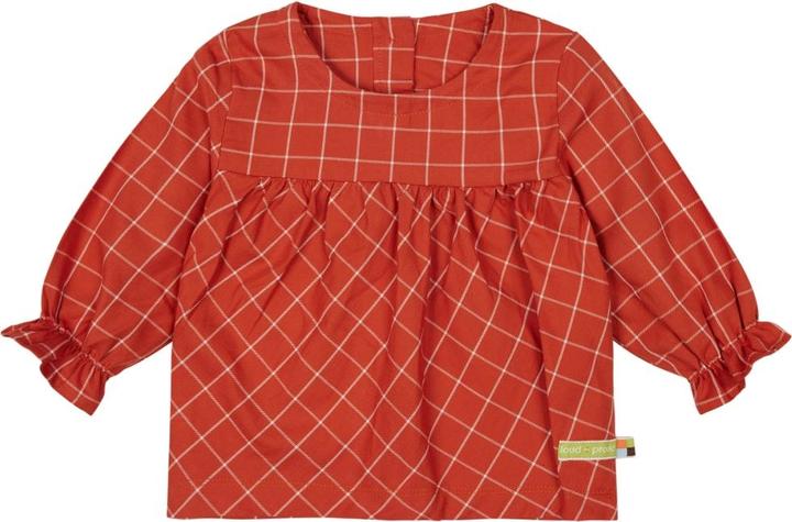 Actual product image loud + proud Check blouse (110)