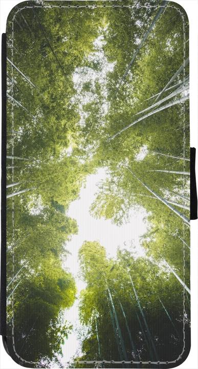 Actual product image PhoneLook Coque Wallet noir Spring 23 forest blue sky (Apple iPhone 7)