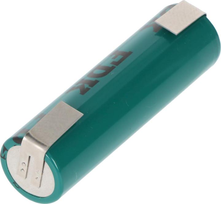 Immagine prodotto Sanyo Batteria Flat Top, etichetta a saldare U-SHAPE (1 pz., AA, 1650 mAh, Accumulatore di carica elettrica)